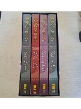Above The Line Series Box Set Take One Two Three Four Karen Kingsbury